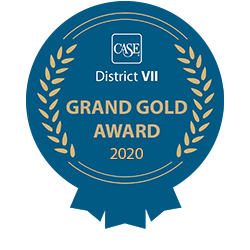 grand gold award from CASE