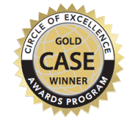 Gold CASE Circle of Excellence Award
