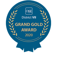 grand gold award from CASE